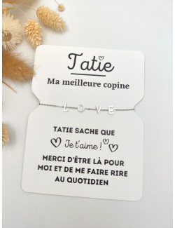 Bracelet "Tatie"/ LOVE...